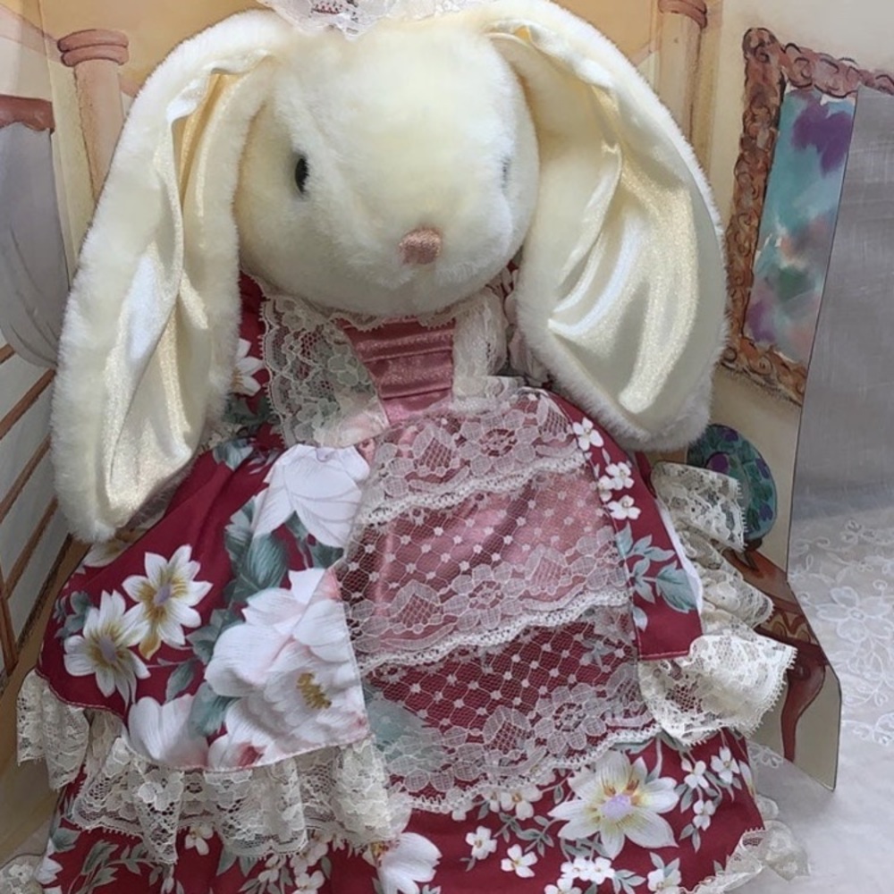 Precious Memories Collectible Classic bunny Easter 15" Kmart Main Joy